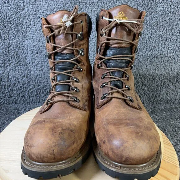 Chippewa Birkhead Work Boots Mens Size 13 Leather Waterproof Steel Toe Insulated